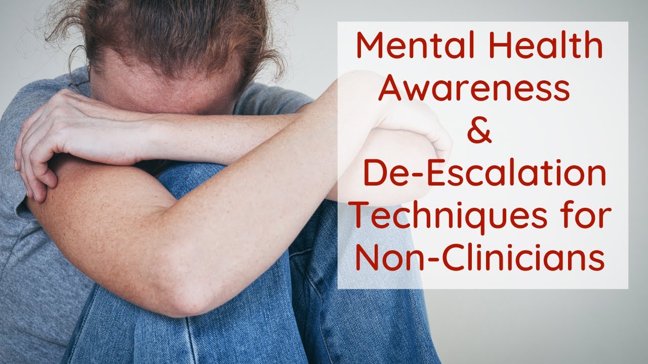 Mental Health Awareness And Deescalation Pacer Integrative Behavioral