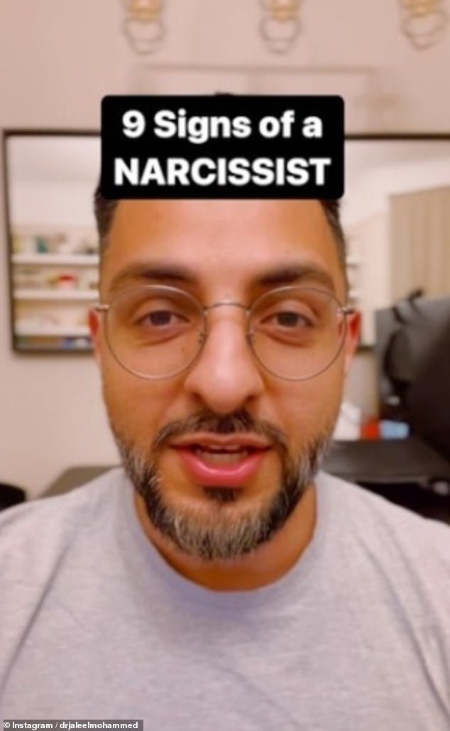 Dr Jaleel Mohammed, from London , often makes clips on Instagram to inform people of the different symptoms of conditions