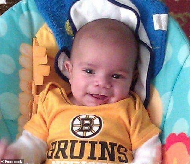 Brady passed away due to complications from whooping cough in January 2013 when he was just shy of two months old. Photo courtesy of Kathryn Alcaide