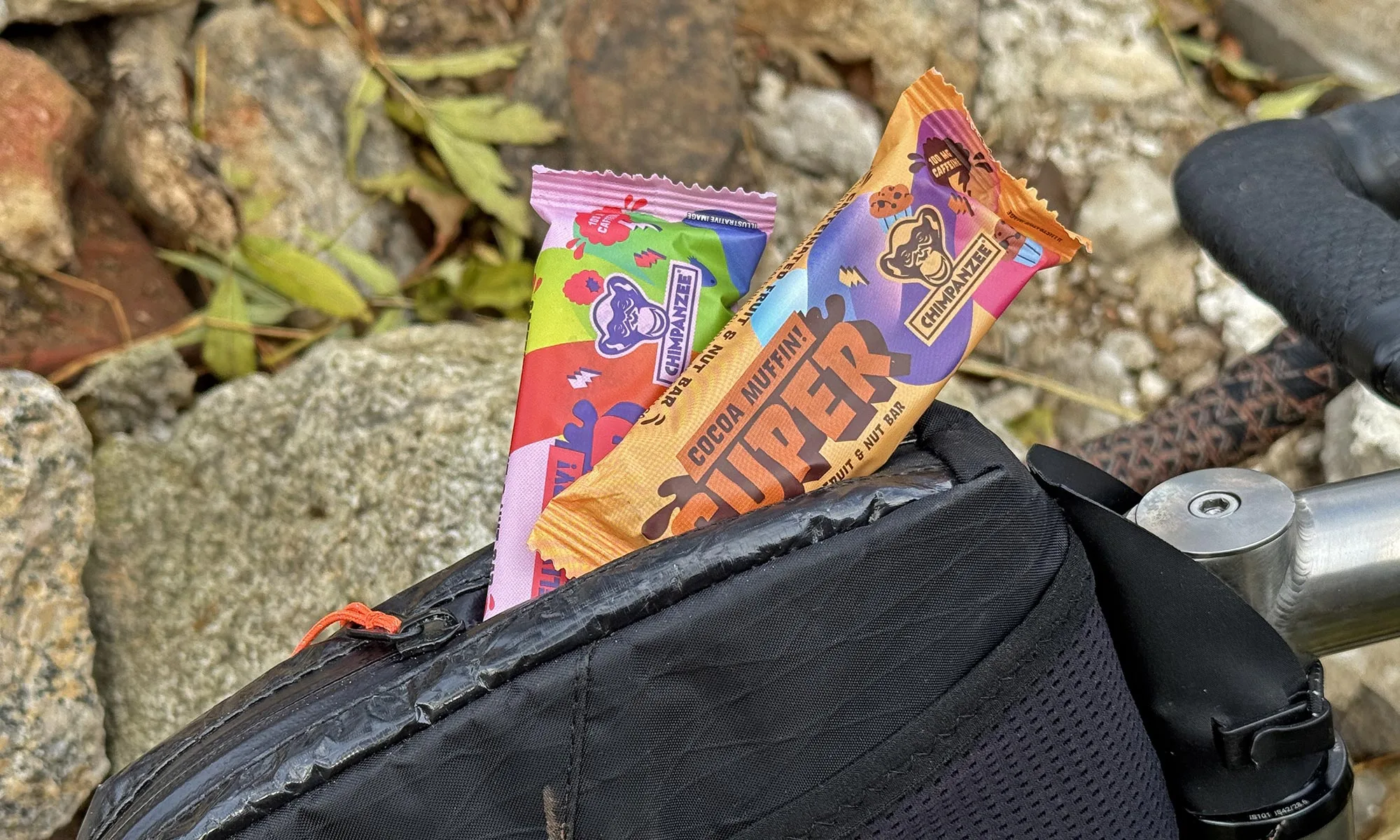 Chimpanzee Super Bars natural fruit & nut sports nutrition energy bars with 100mg of guarana caffeine