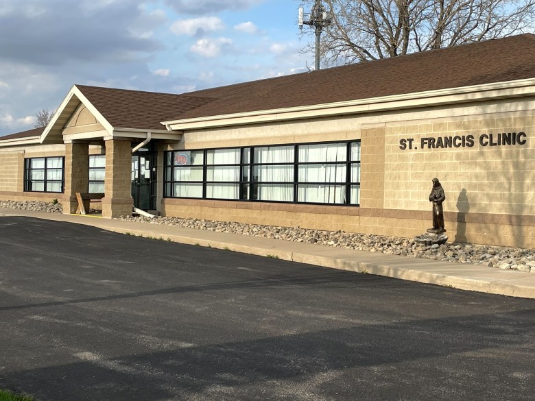 Outside view of St. Francis Clinic building