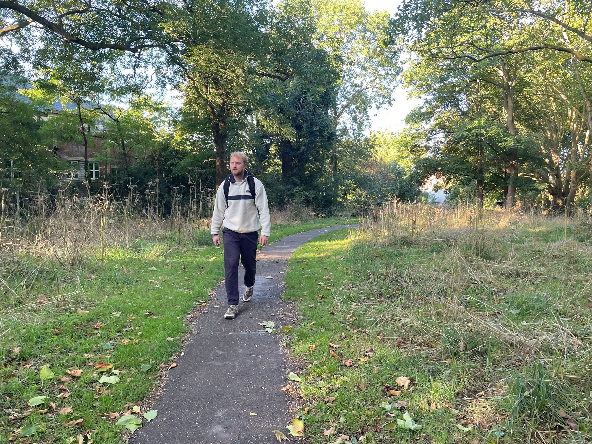 The heavier the weights I used, the more challenging the walk became