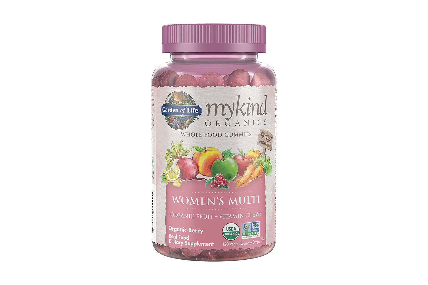 Garden of Life mykind Organics Women's Gummy Vitamins