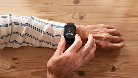 Getty Images It’s hoped that the data collected by smartwatches could soon help to reduce the risk of complications during surgery (Credit: Getty Images)