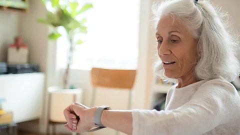 Getty Images It's hoped that the data collected by smartwatches could soon help to reduce the risk of complications during surgery (Credit: Getty Images)