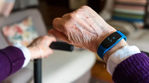 Getty Images Some smartwatches can perform an ECG on demand (Credit: Getty Images)