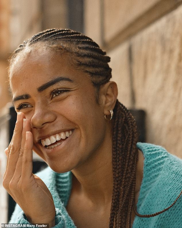 The 22-year-old said she has 'healed' from that battle after seeking professional help - and confiding in her friends and family