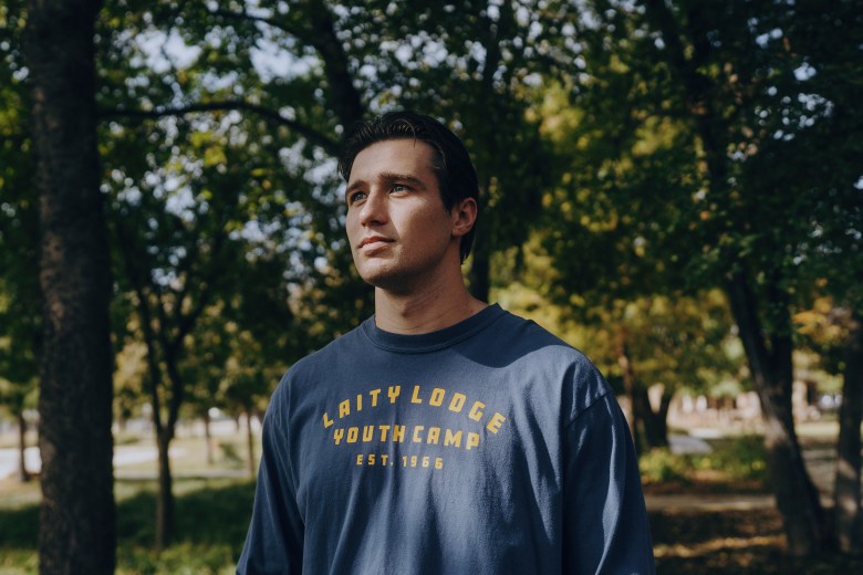 Blayze Sykes, associate for Laity Lodge Youth Camp, at the H.E. Butt Foundation headquarters in Kerrville on Friday, November 21, 2025.