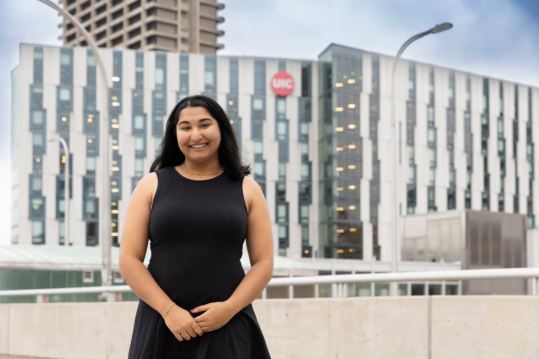 Photo of student Aparna Ramakrishnan at UIC