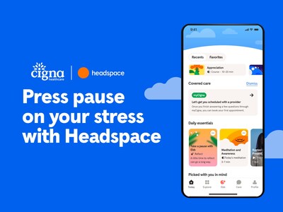 Cigna Healthcare customers will benefit from exclusive digital features, such as custom content and seamless navigation to in-network clinicians for higher levels of care, in addition to Headspace's digital mental health app.
