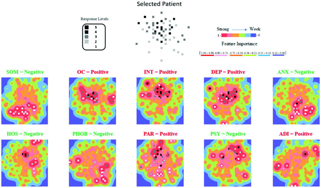a heatscan of a human brain
