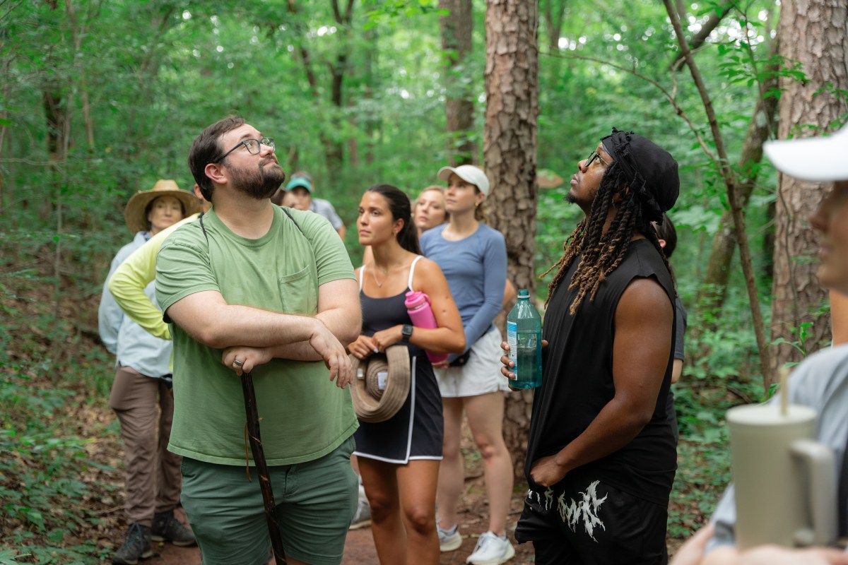 Bham Now outing at Ruffner Mountain