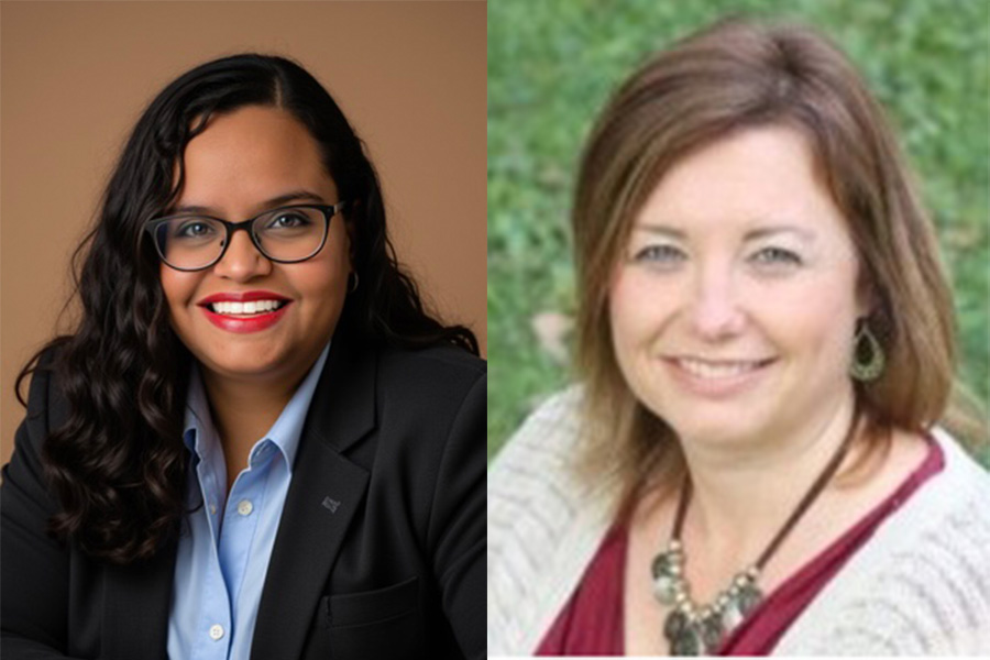 Luz Colon-Rodriguez and Stephaine Morse