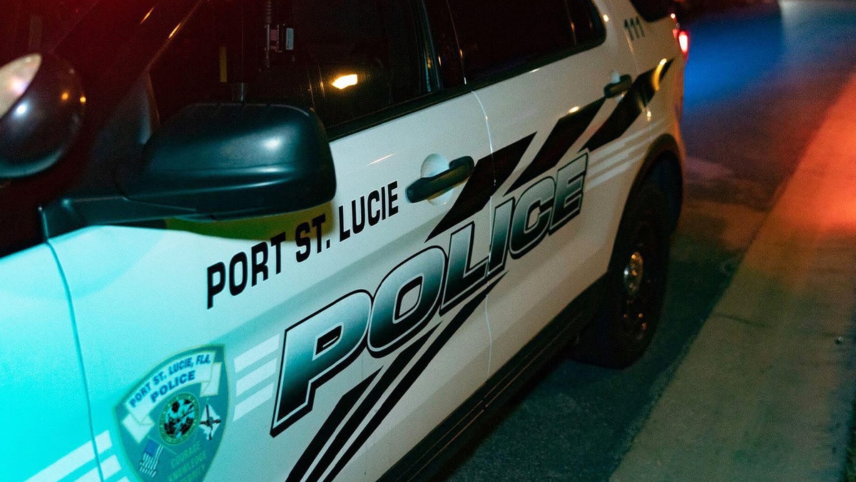 port st lucie police cruiser