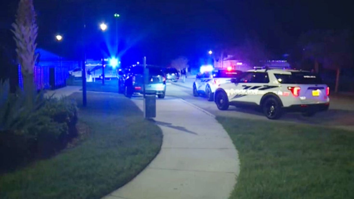 officers on scene after a deadly shooting