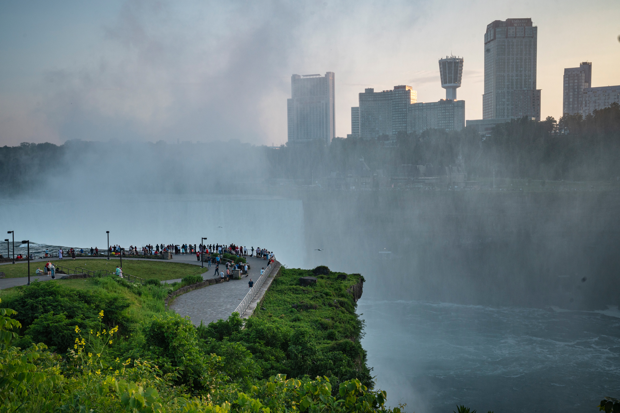 A view of Niagara Falls State Park. Credit: Matt Hofmann