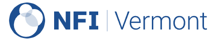 NFI Vermont logo with a blue abstract circle on the left and the text "NFI Vermont" in blue on a white background.