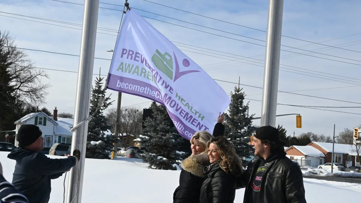 Flag raised in commitment to improve mental health awareness ...