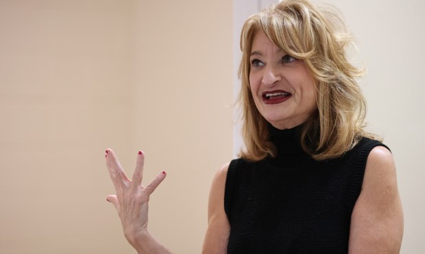 Marni Stahlman gives a tour of Mental Health Association of Central Florida Outlook Clinic in Sanford, on Wednesday, February 11, 2026. The clinic offers free mental health counseling and other services to uninsured or underinsured families who make 300% or less of the Federal Poverty Level. (Ricardo Ramirez Buxeda/ Orlando Sentinel)