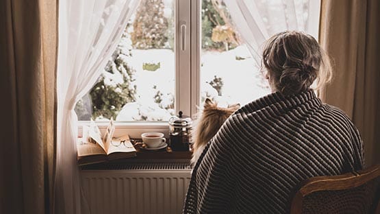 winter blues depression loneliness mental health retirement