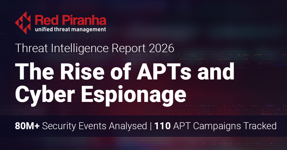 Red Piranha Releases 2026 Threat Intelligence Report Highlighting Shift in Global Cyber Threat Landscape