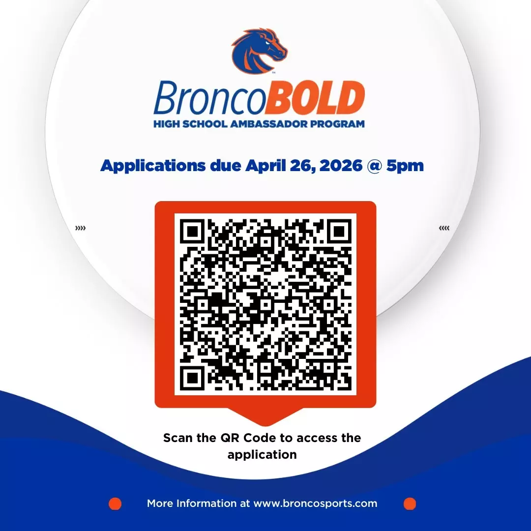 QR Code - BroncoBOLD H.S. Ambassador Program 