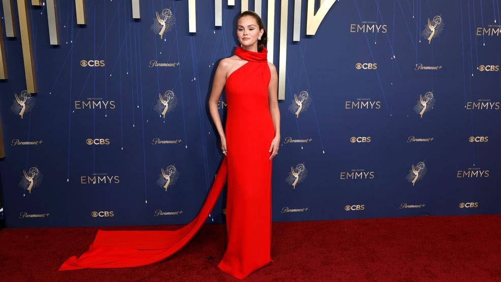 LOS ANGELES, CALIFORNIA - SEPTEMBER 14: Selena Gomez attends the 77th Primetime Emmy Awards at Peacock Theater on September 14, 2025 in Los Angeles, California. (Photo by Frazer Harrison/Getty Images)