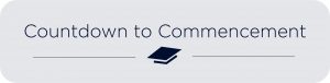Countdown to Commencement logo.