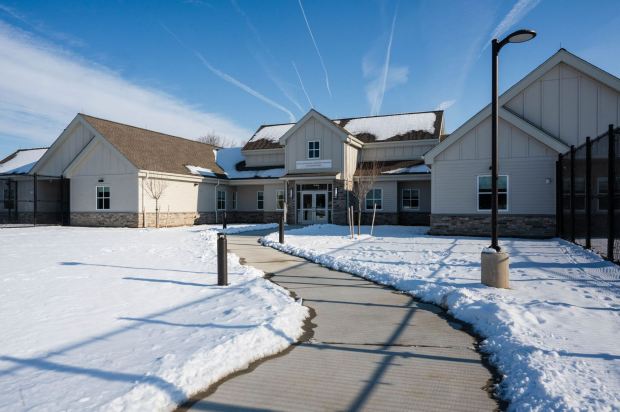 The newly completed Diversion, Assessment, Restoration and Treatment (DART) Center, as shown here in January 2026, is located on the grounds of the Bucks County Correctional Facility. It is expected to begin accepting residents in the next month. (Courtesy of Bucks County)