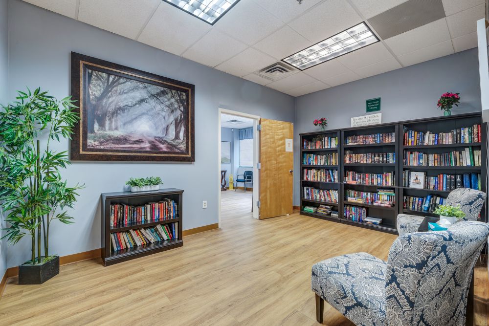 Advanced Health & Education library room