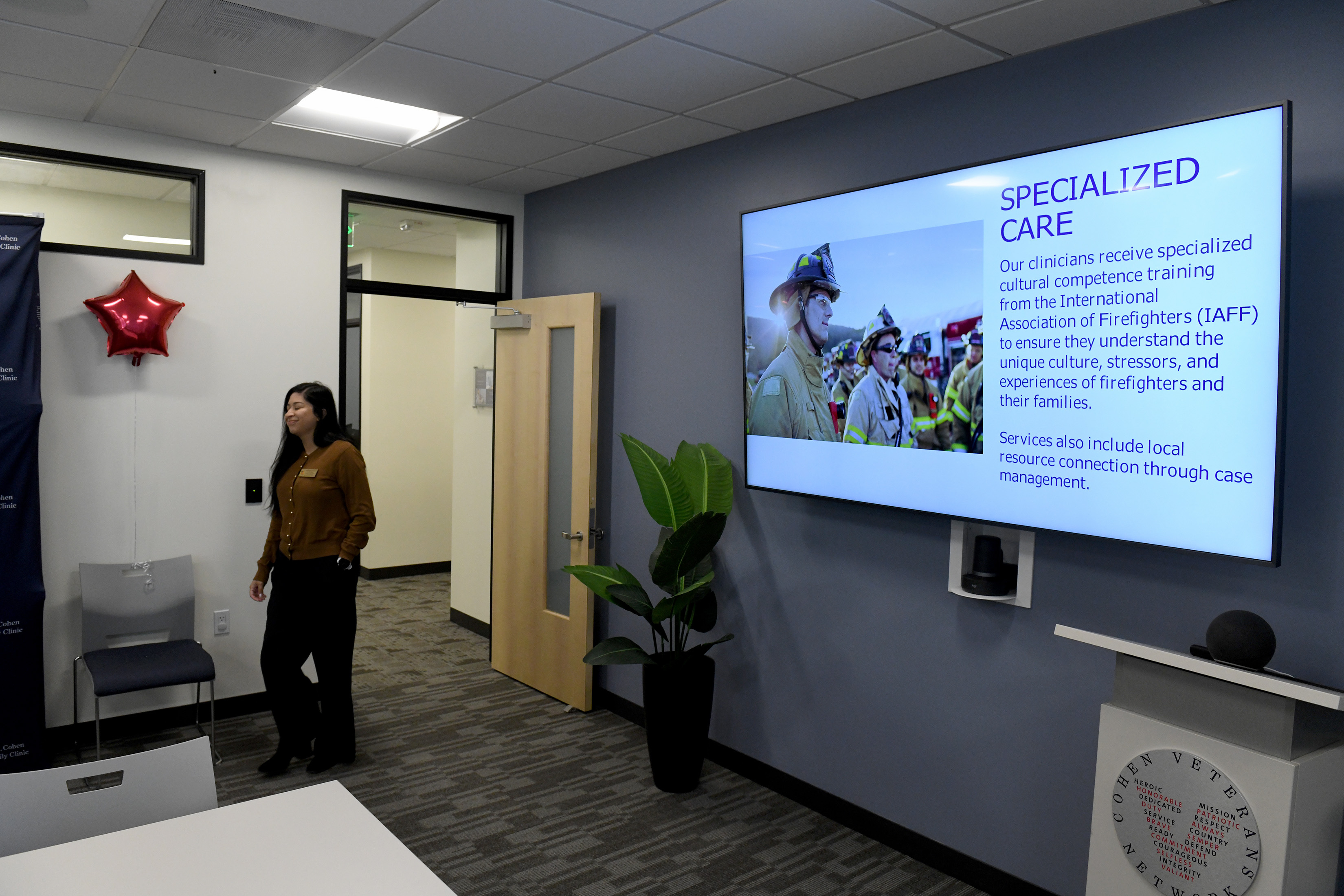 The Steven A. Cohen Military Clinic in Torrance holds an...