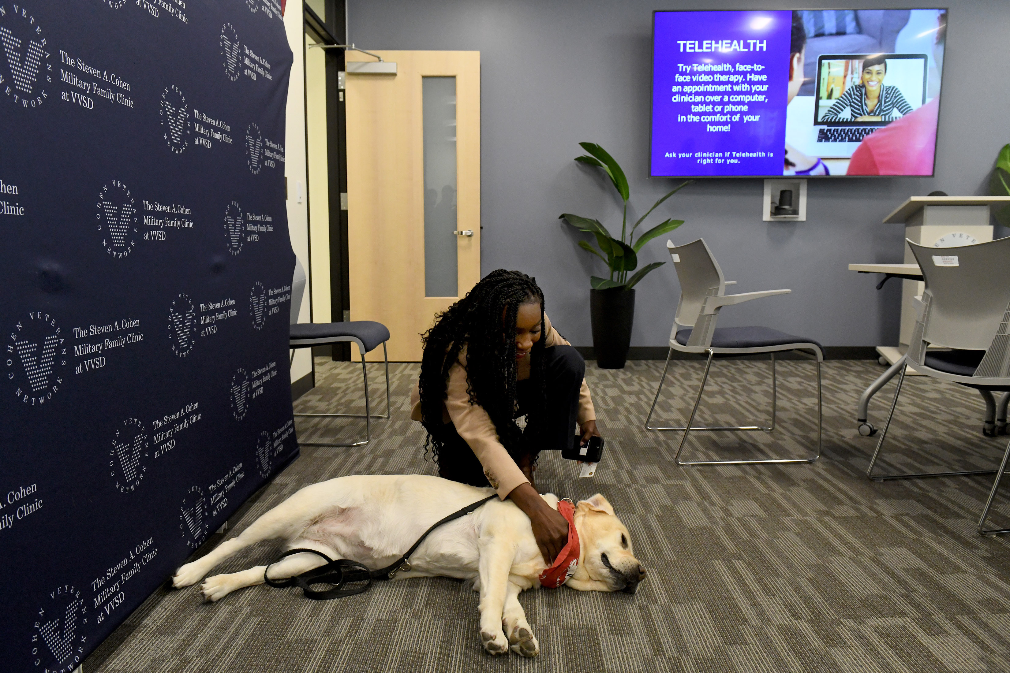 Regional Director of the Steven A. Cohen Military Clinic, Shuna...