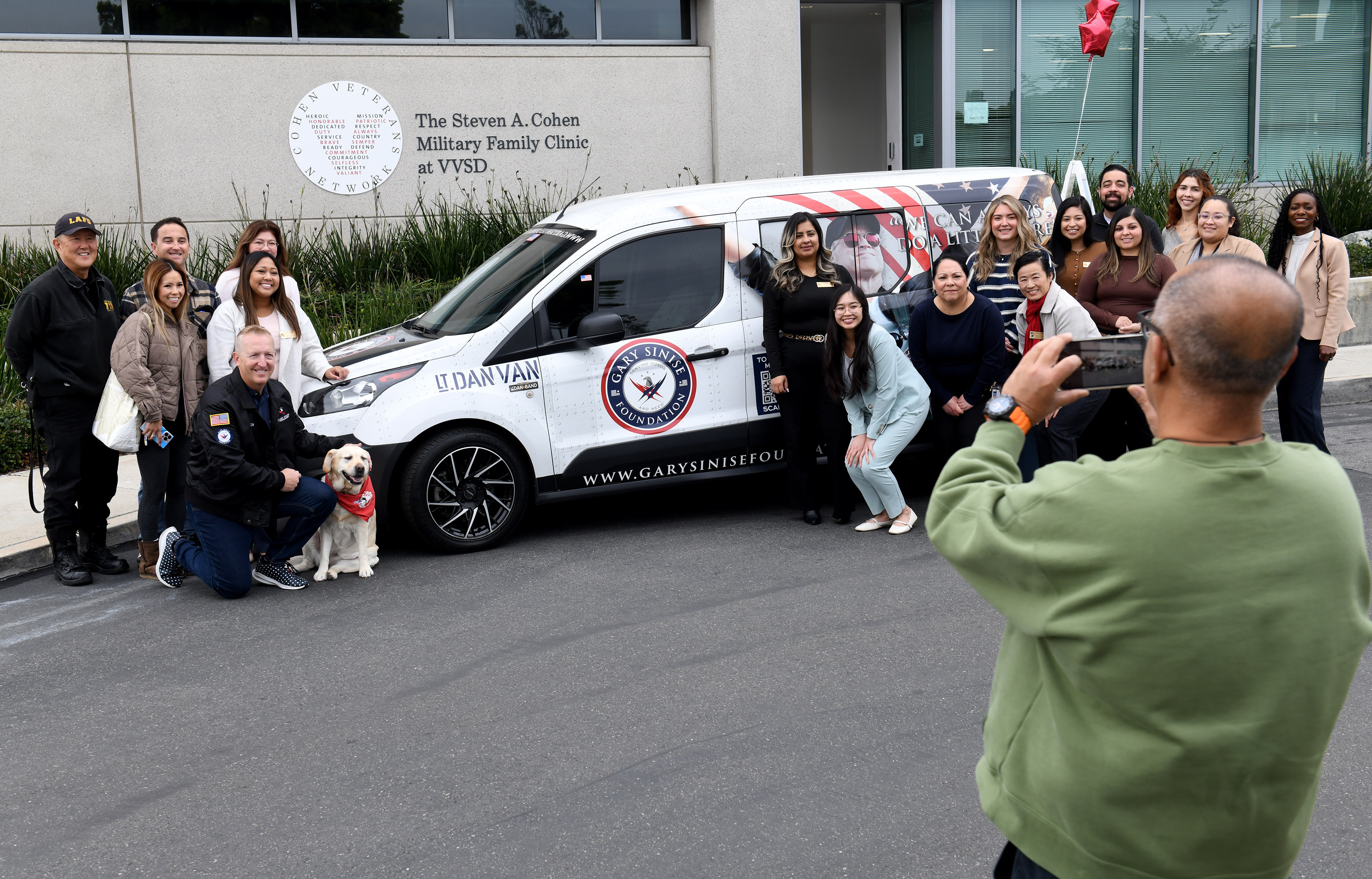 The Steven A. Cohen Military Clinic in Torrance holds an...