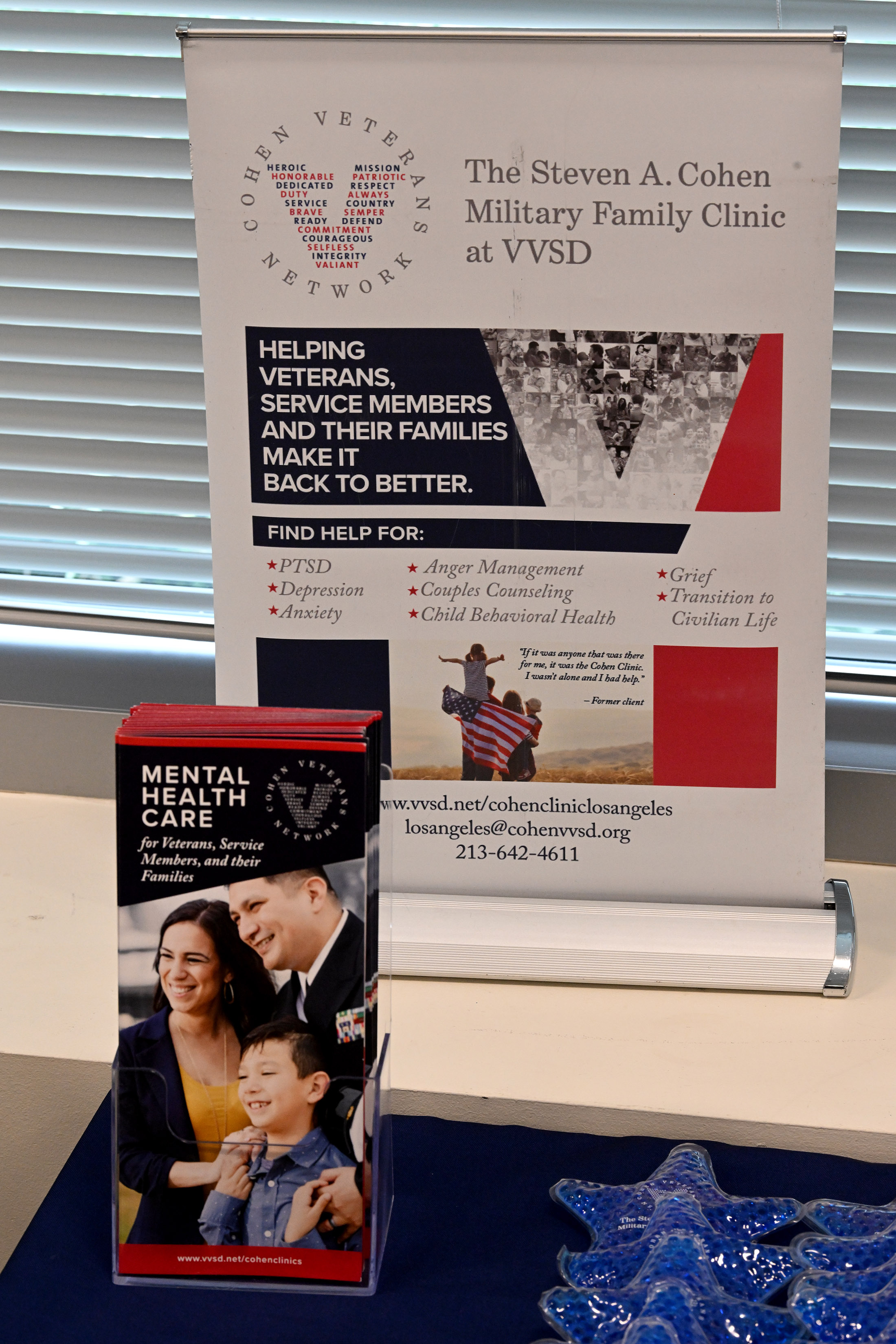 The Steven A. Cohen Military Clinic in Torrance holds an...