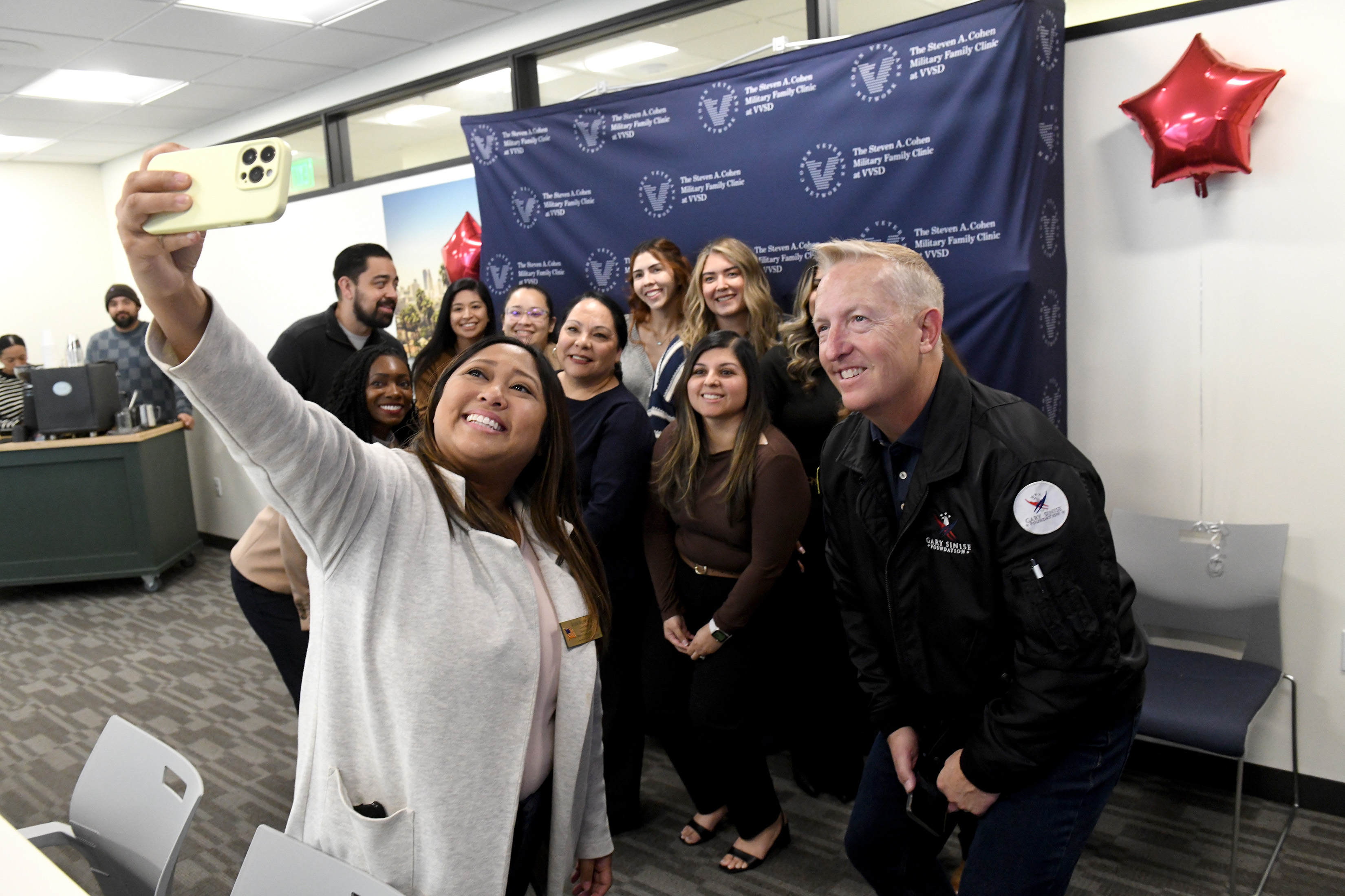 Jolene Balancio, director of the Steven A. Cohen Military Clinic...