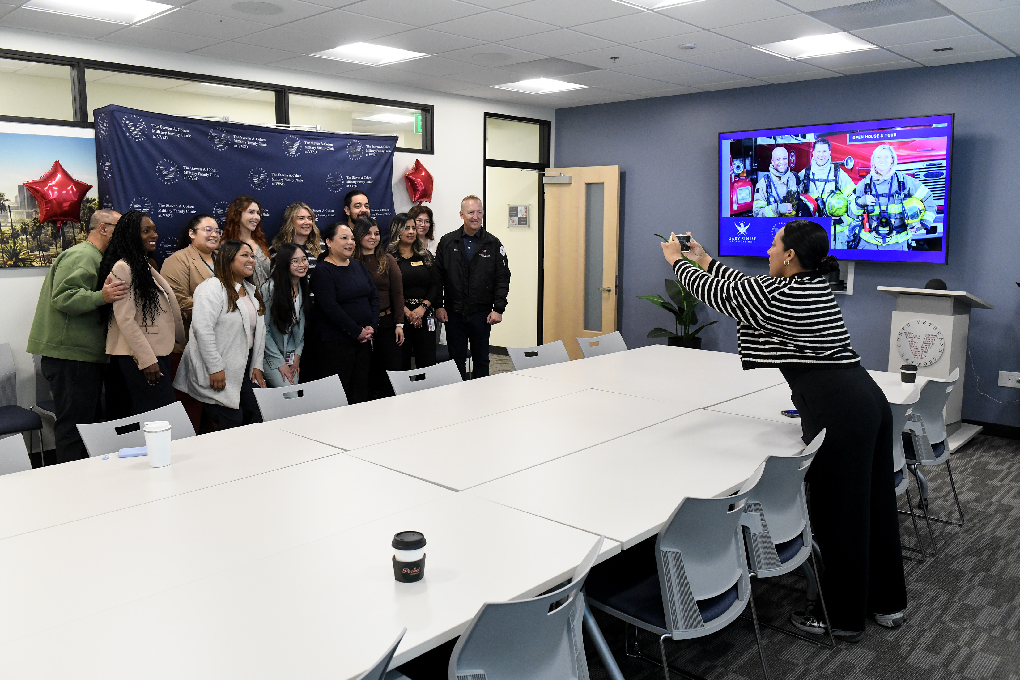 Jolene Balancio, director of the Steven A. Cohen Military Clinic...