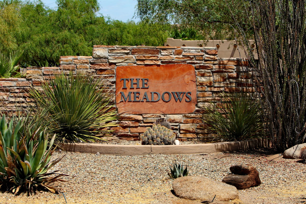 the meadows sign 