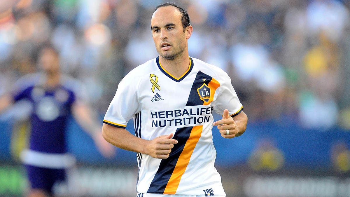 Landon Donovan on the Galaxy in 2016