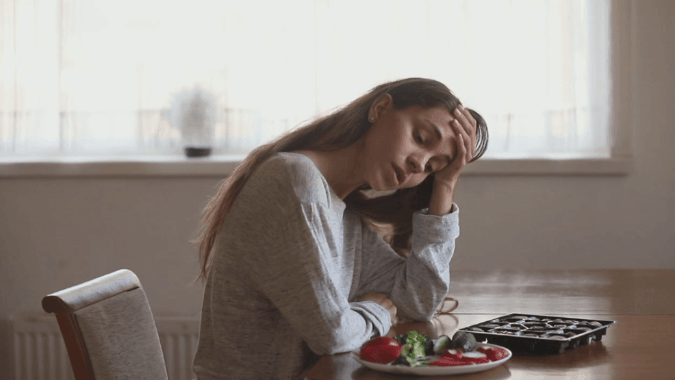 FILE- Eating disorder specialist talks about orthorexia, an obsession with healthy or 'pure' eating that becomes damaging to one's well-being.