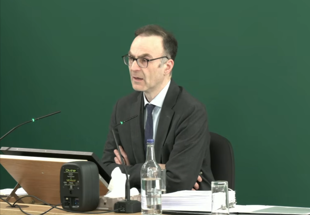 Dr Seena Fazel giving evidence to the Nottingham Inquiry