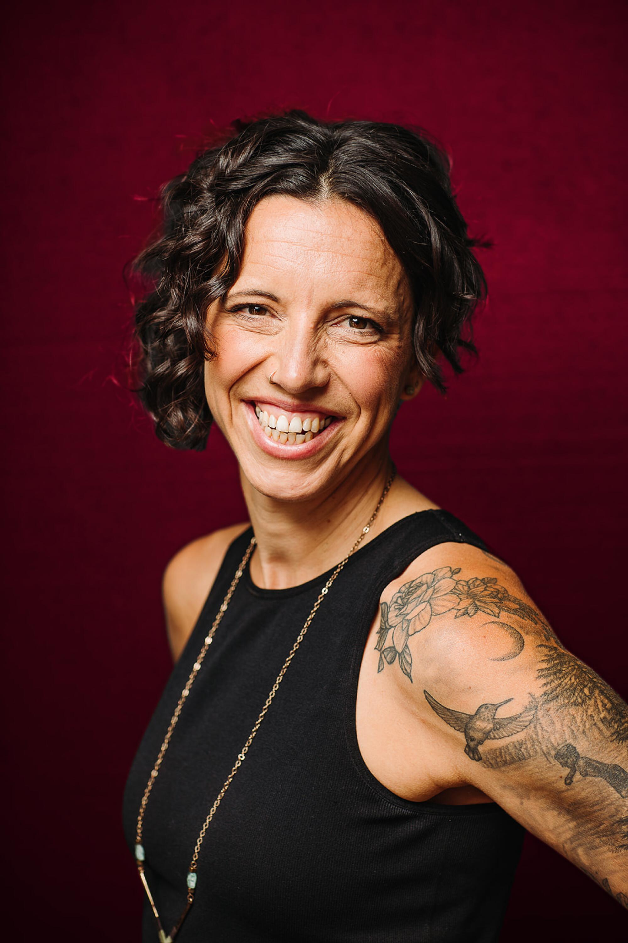 Portrait of author Joanna Cheek.