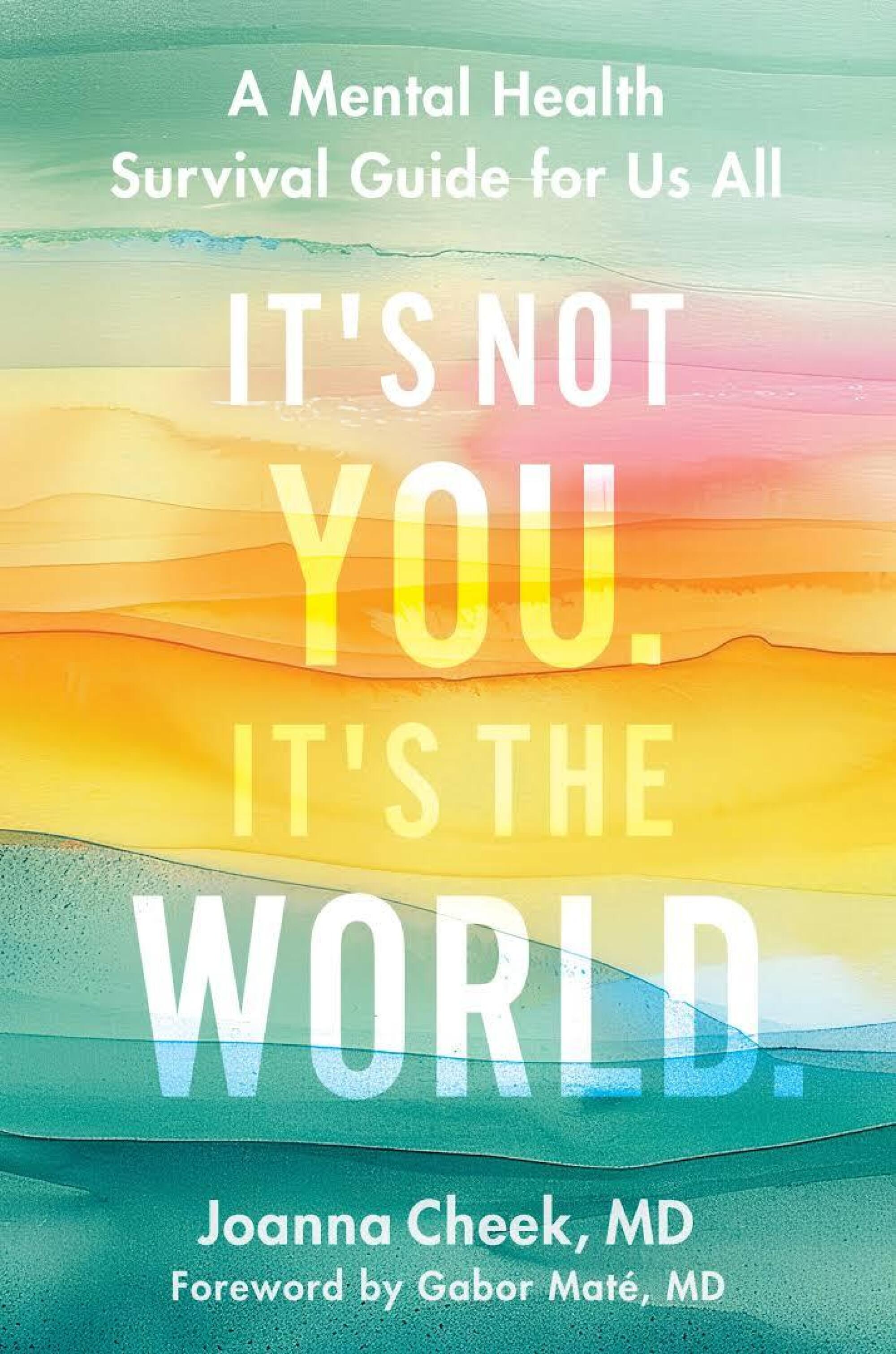 "It's Not You. It's The World" book cover bo Joanna Cheek, MD.