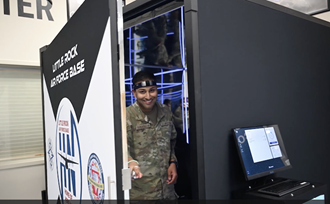 Link to Video: Military personnel coming out of the MindGym