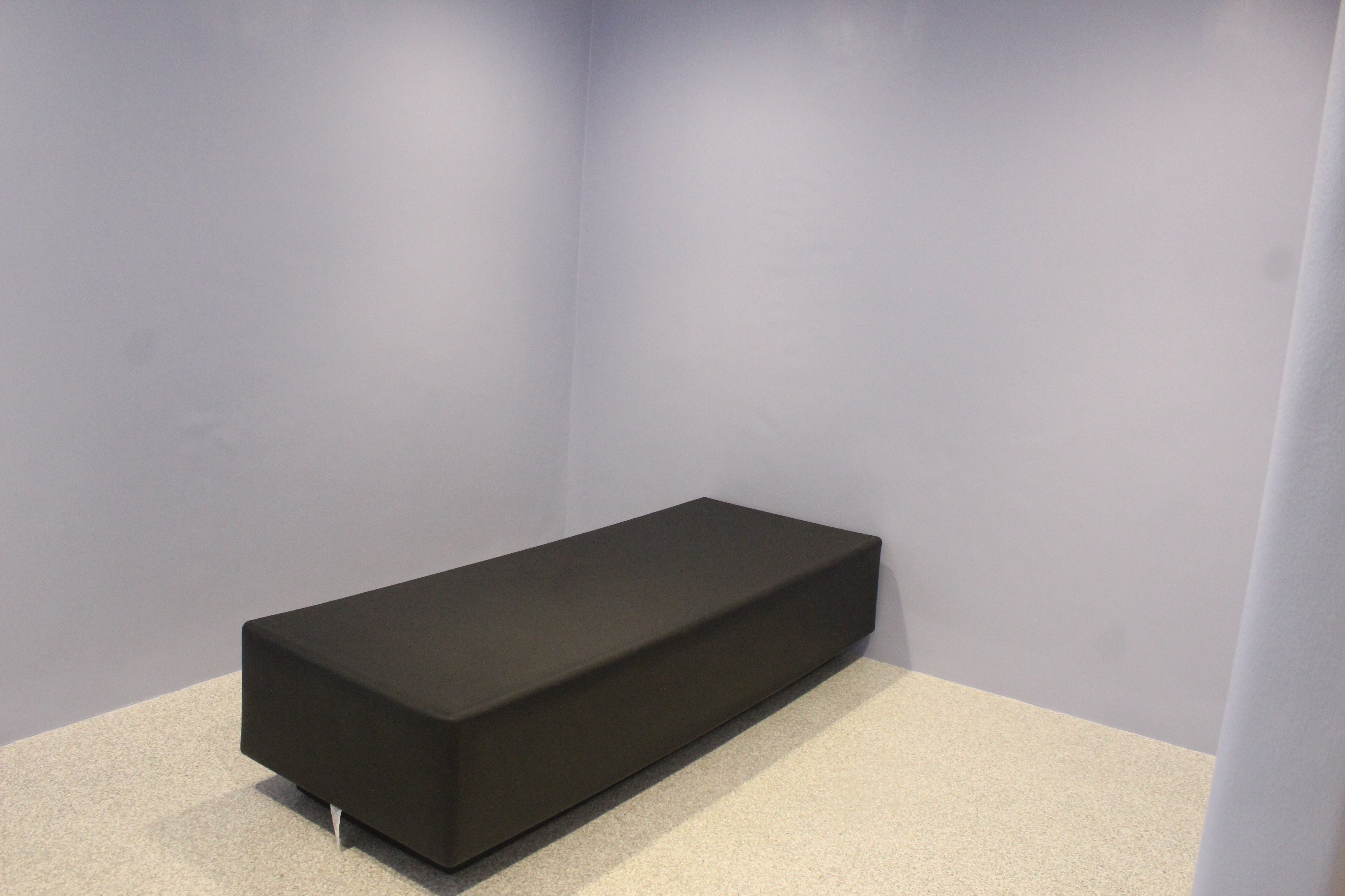 Crisis Intervention Center seclusion room. Photo by Cristina Janney/Hays Post