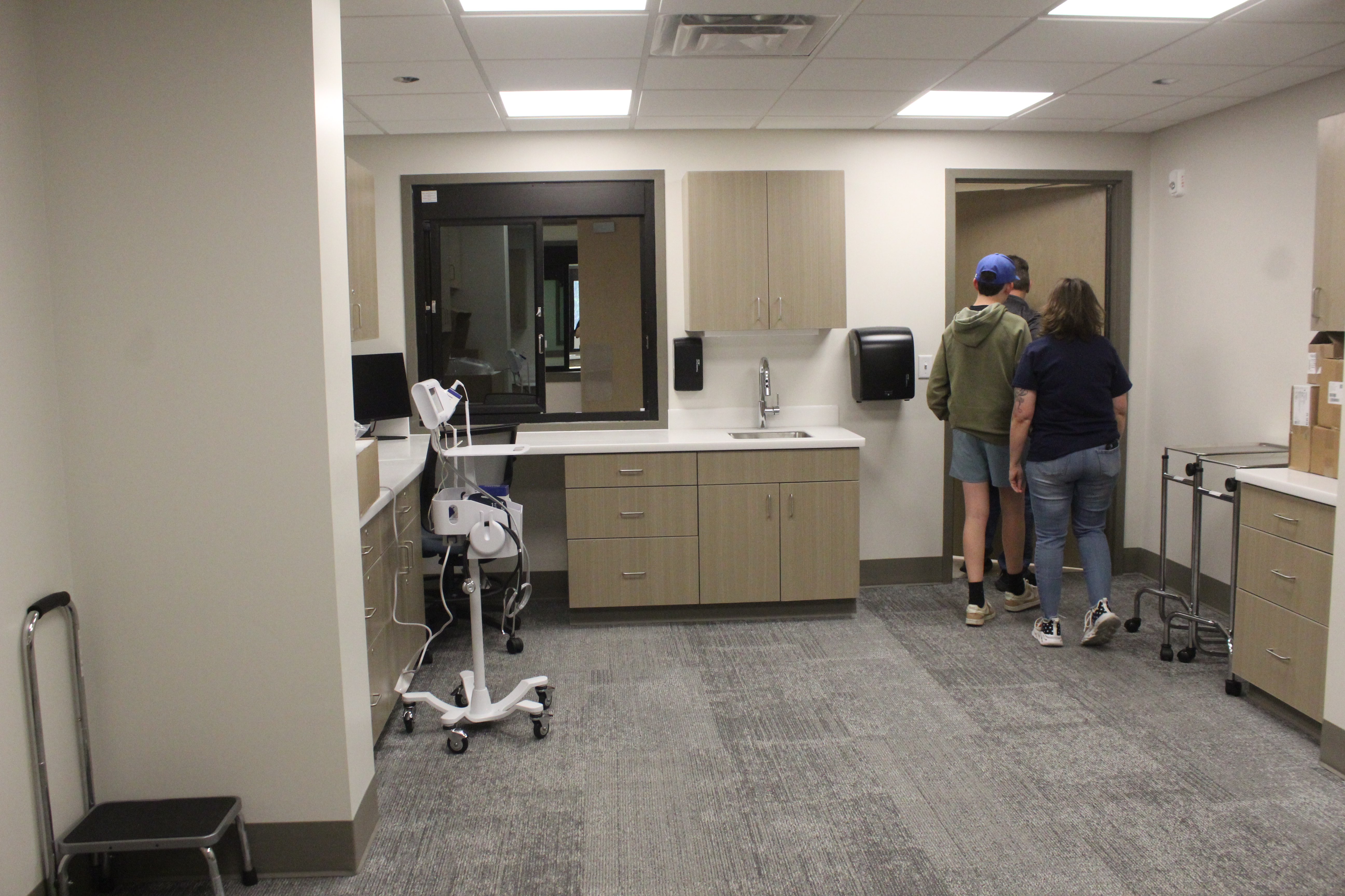 Crisis Intervention Center nurses station. Photo by Cristina Janney/Hays Post<br>