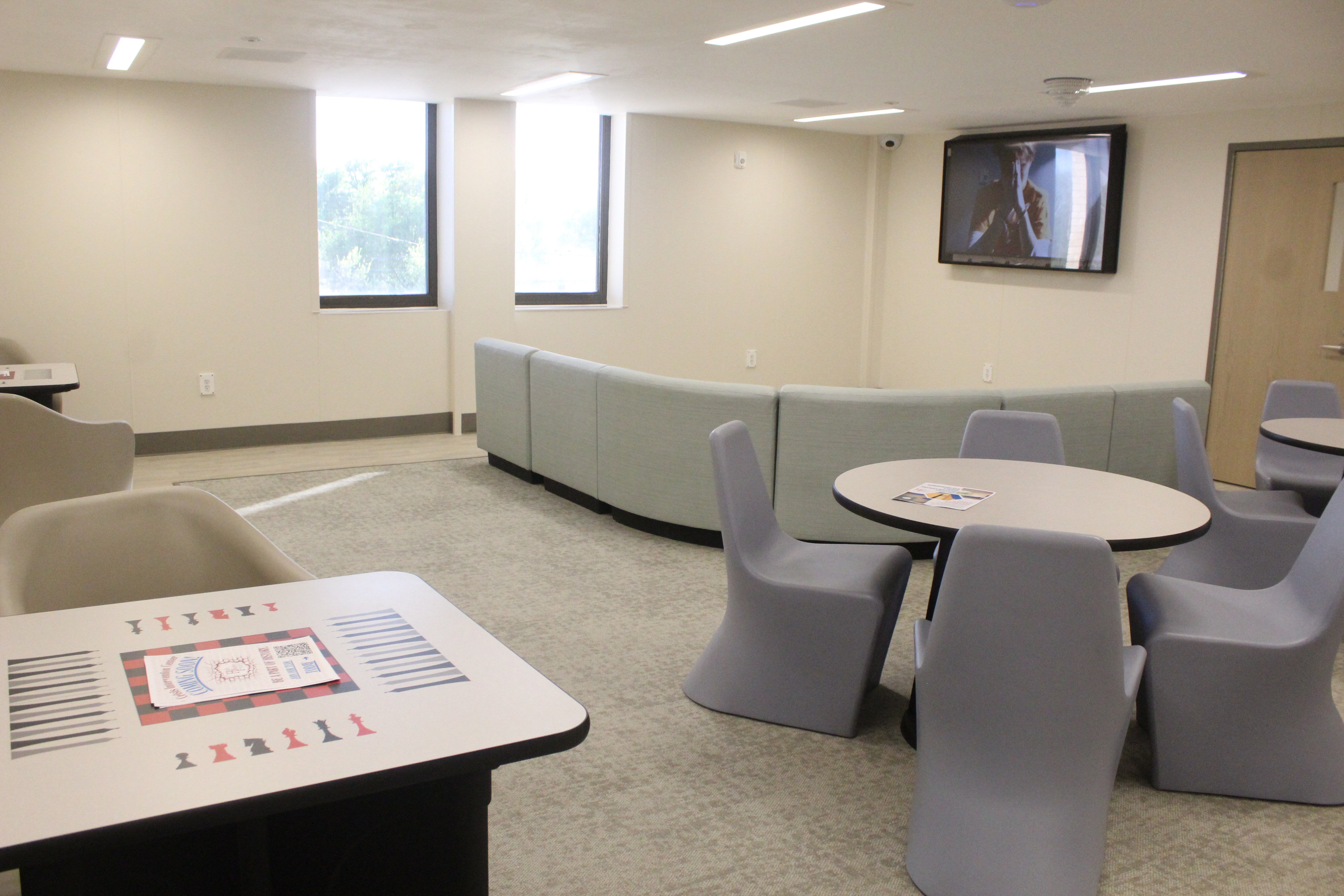 A second common room at the Crisis Intervention Center. Photo by Cristina Janney/Hays Post