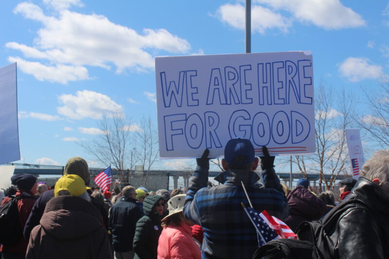 Thousands Protest Trump Policies at ‘No Kings’ Rally in Tarrytown