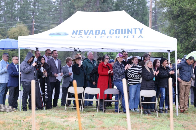 Some of the attendees at today's event. Photo YubaNet