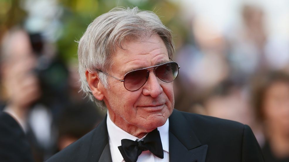 CANNES, FRANCE - MAY 18:  Harrison Ford attends "The Expendables 3" premiere during the 67th Annual Cannes Film Festival on May 18, 2014 in Cannes, France.  (Photo by Vittorio Zunino Celotto/Getty Images)