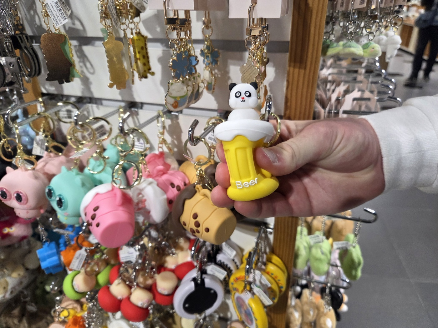 A squishie is displayed in Kyobo Book Centre's Dongdaemun branch in Jung District, central Seoul, on April 21. [KIM MIN-YOUNG]